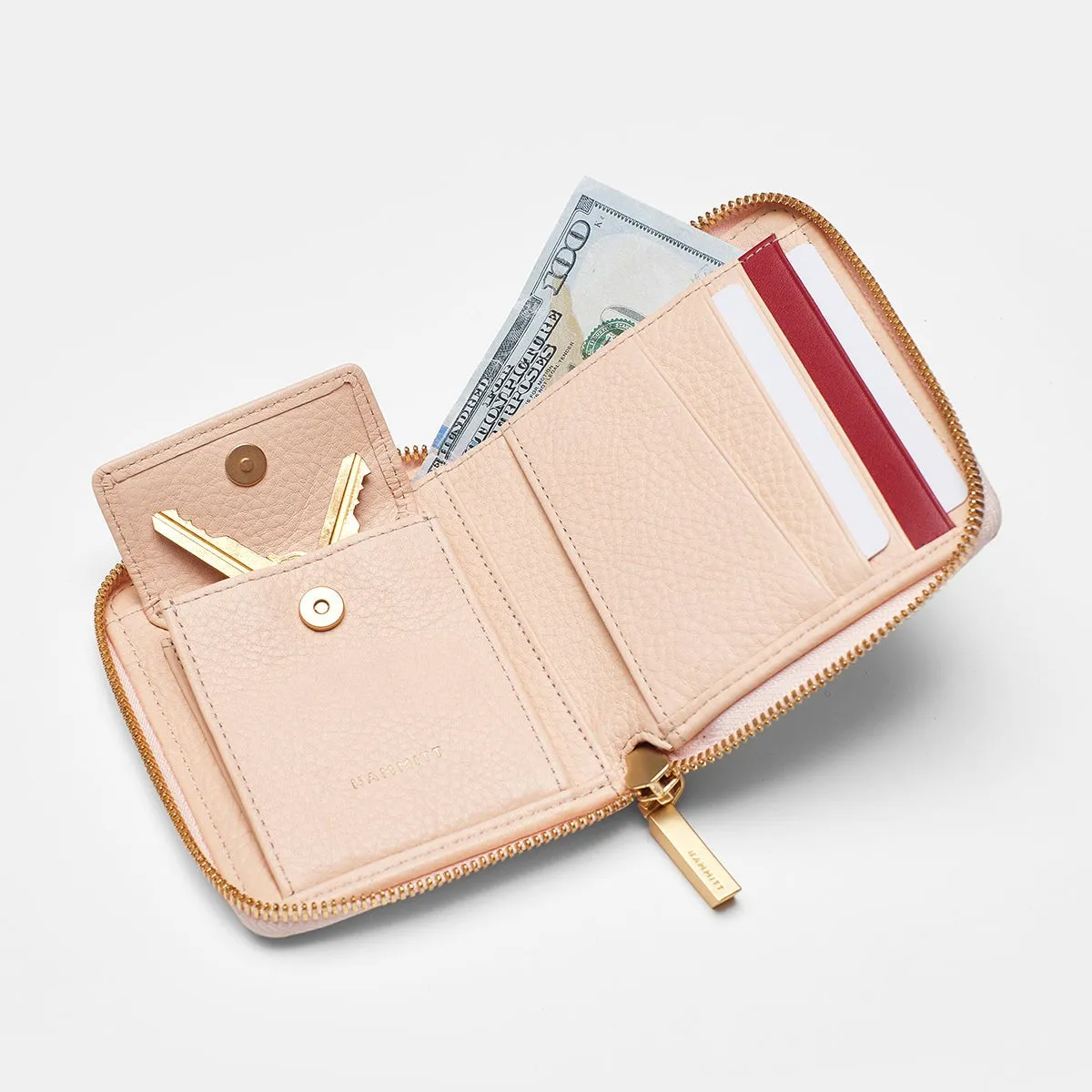 Champagne Pink 5 North Wallet