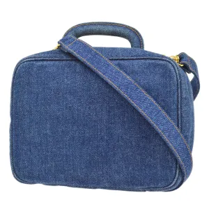 CHANEL 1996-1997 Denim Lunch Box Vanity 00094