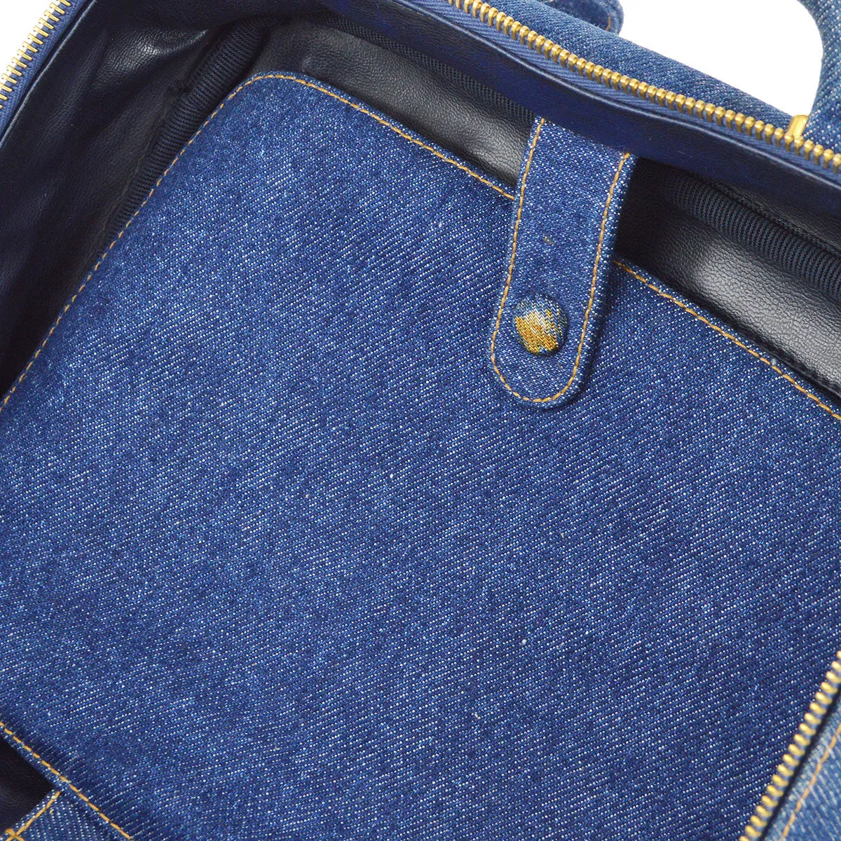 CHANEL 1996-1997 Denim Lunch Box Vanity 00094