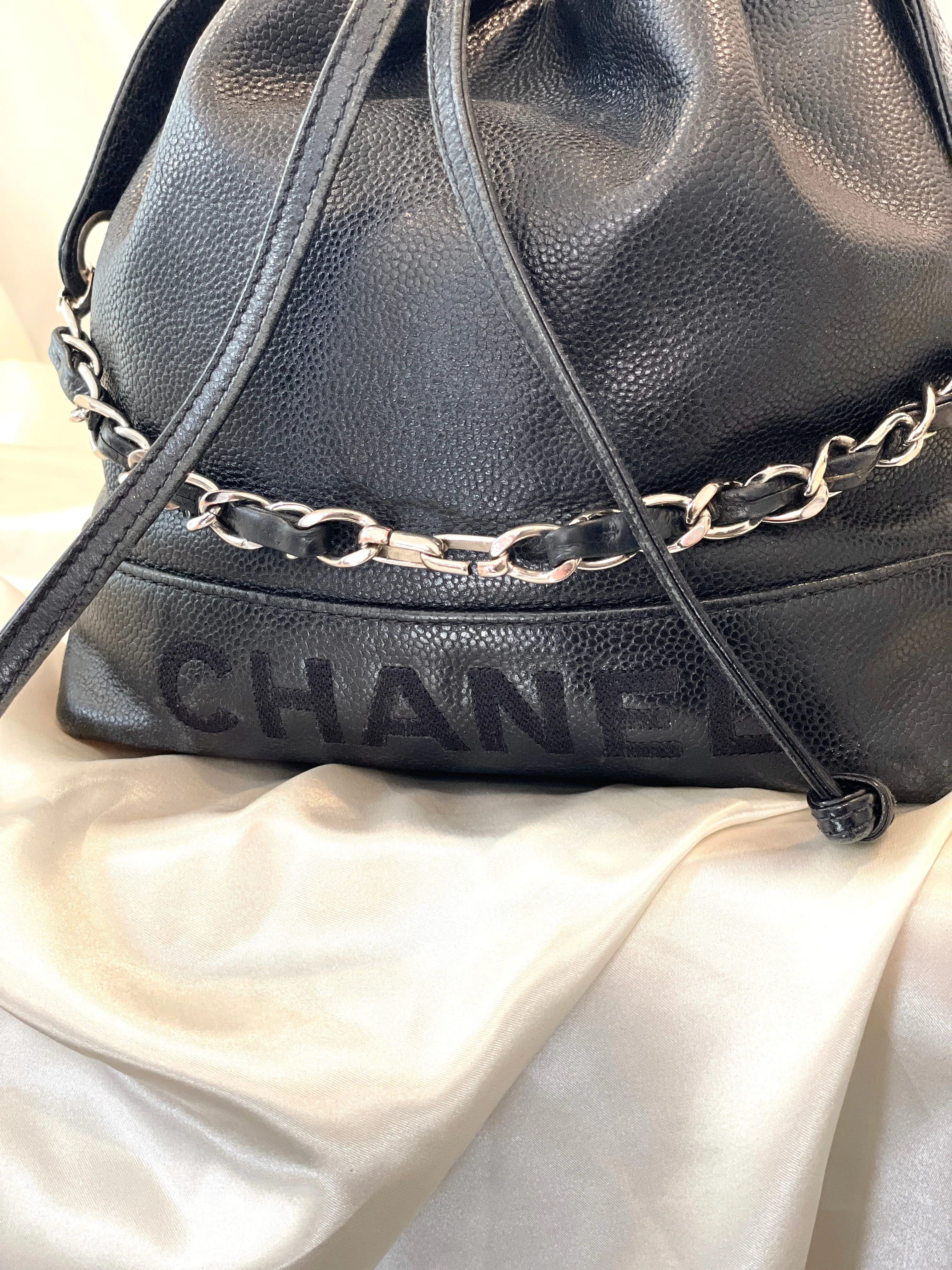 Chanel Caviar Bucket Bag