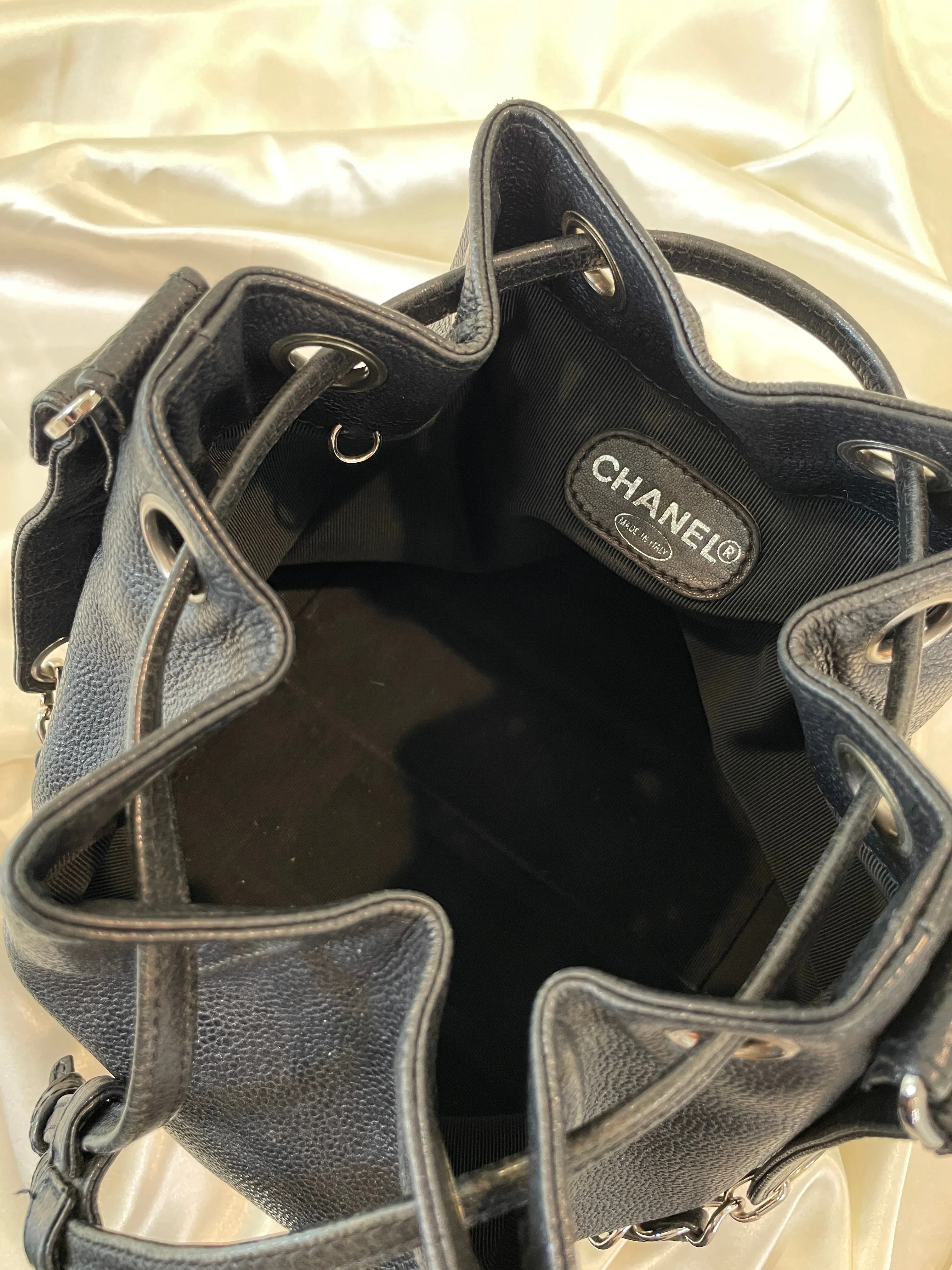 Chanel Caviar Bucket Bag
