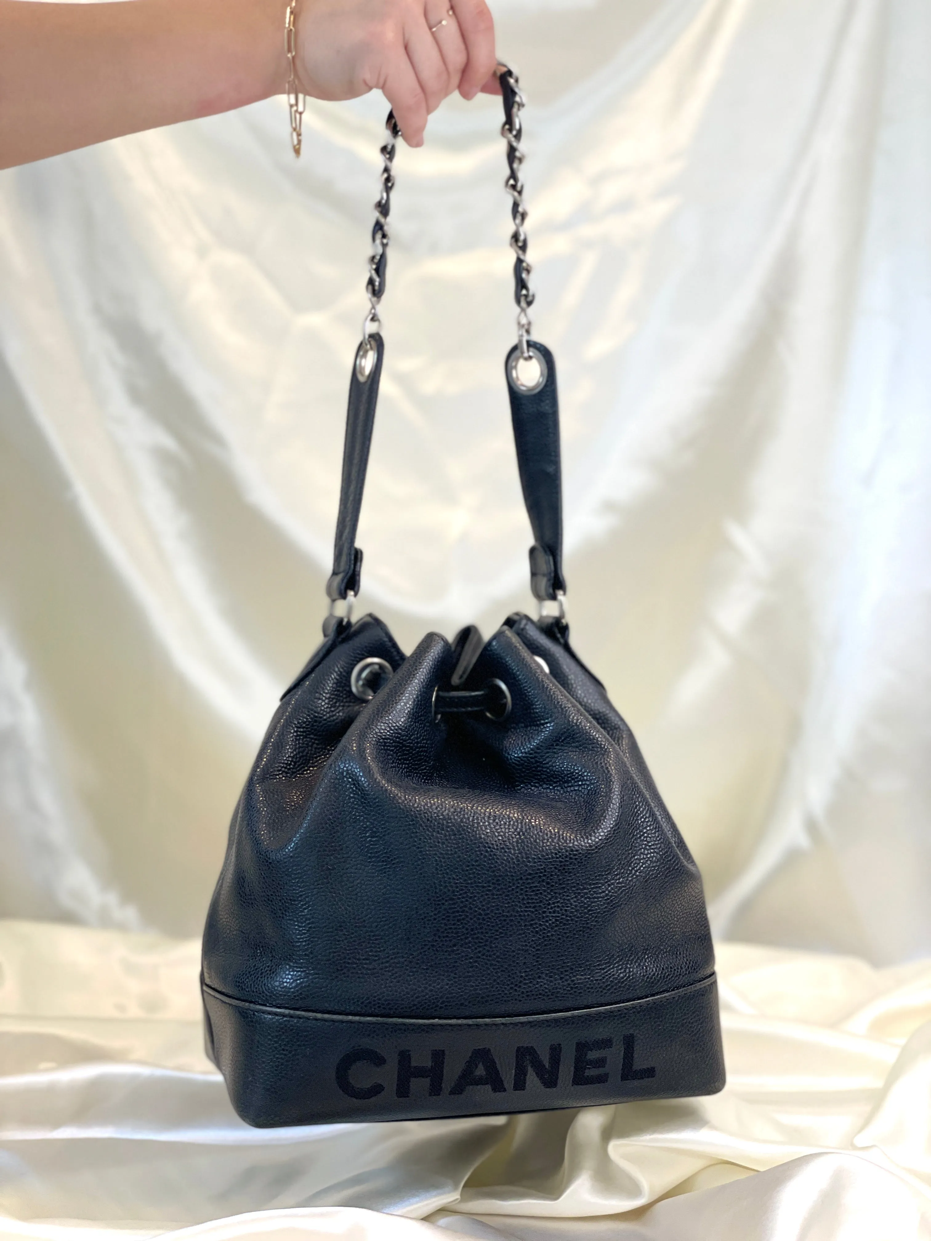 Chanel Caviar Bucket Bag