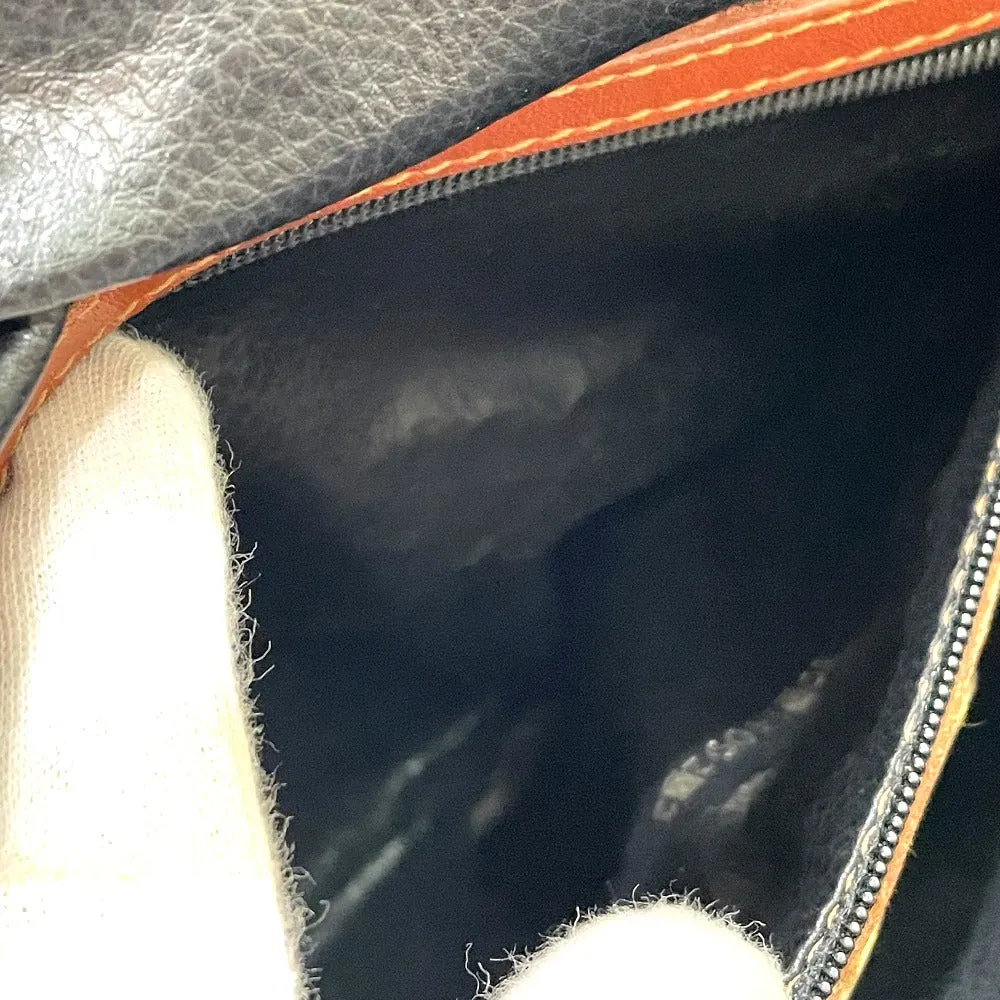 FENDI Handbag PVC / Leather Brown type Pecan Shoulder Women Used