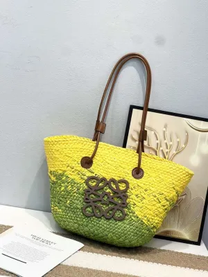 Ibiza Woven Beach Bag By Loewe