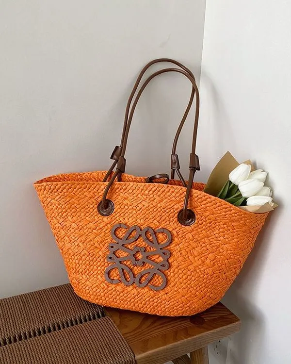 Ibiza Woven Beach Bag By Loewe