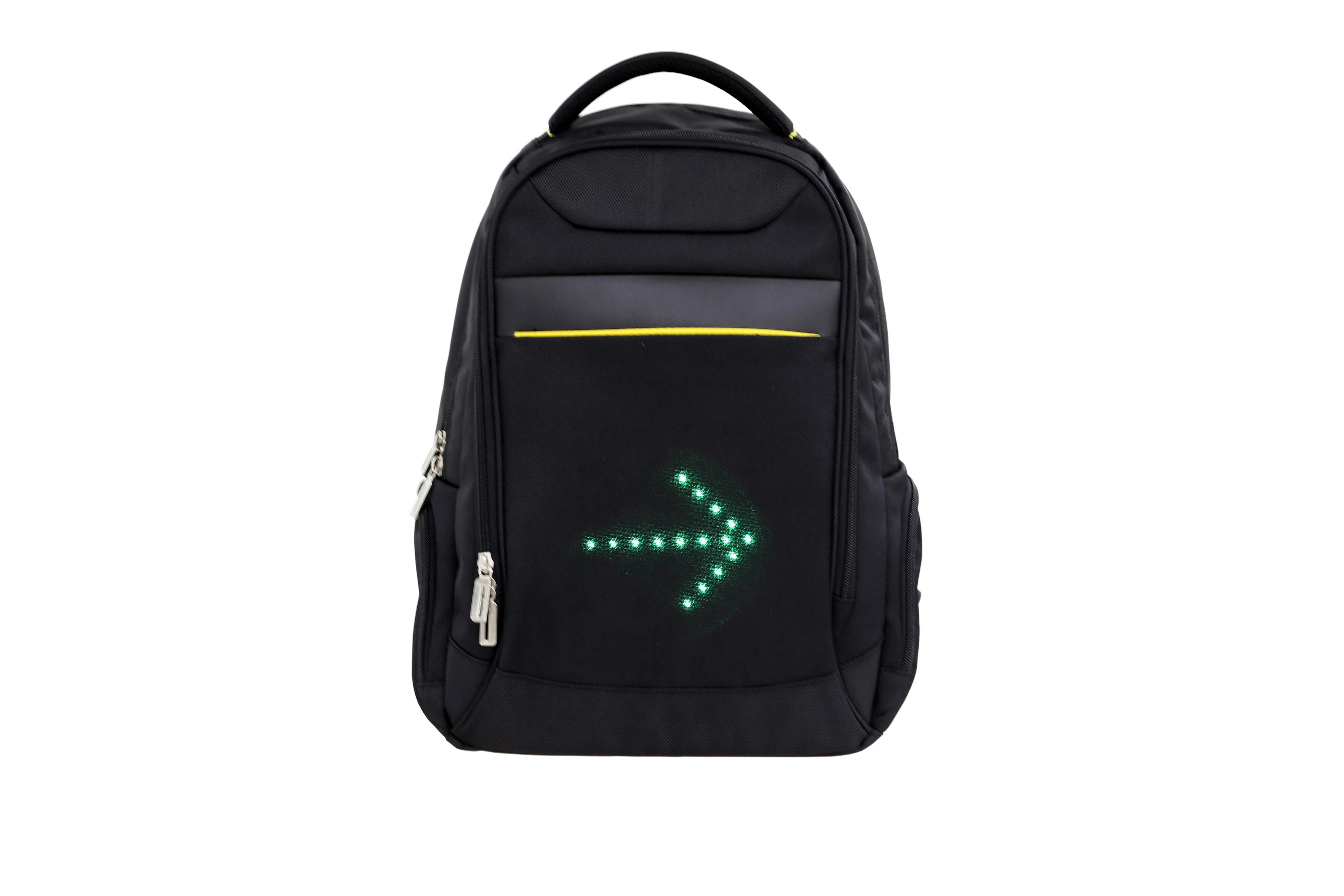LED Turn Signal Light Reflective Laptop Backpack / Travel / Business / School Bag 20 Liter for Night Cycling Motorcycling Safety