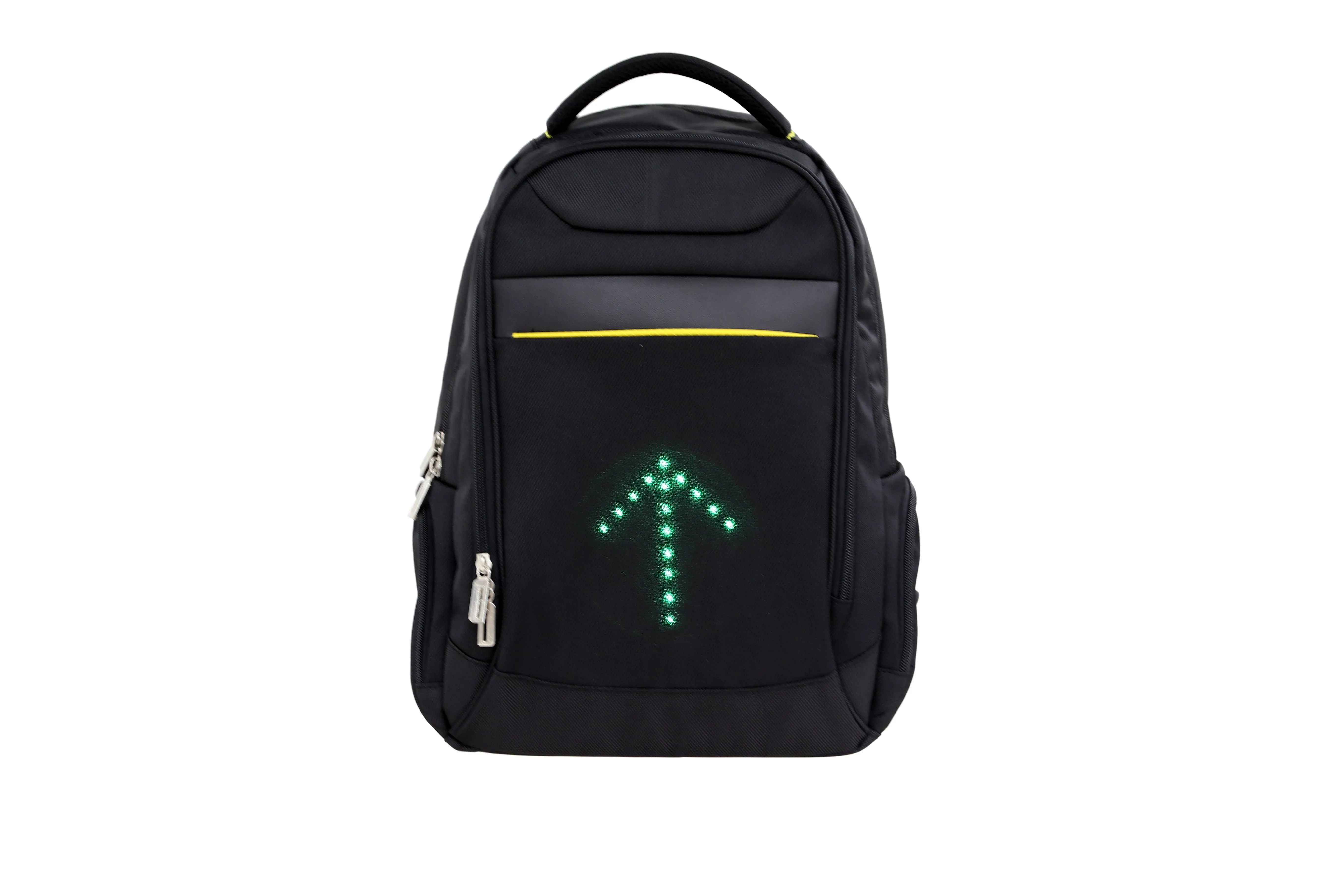 LED Turn Signal Light Reflective Laptop Backpack / Travel / Business / School Bag 20 Liter for Night Cycling Motorcycling Safety