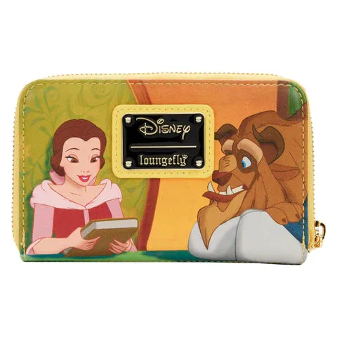 LF Disney Beauty And The Beast Belle Princess Scene ZipAround Wallet