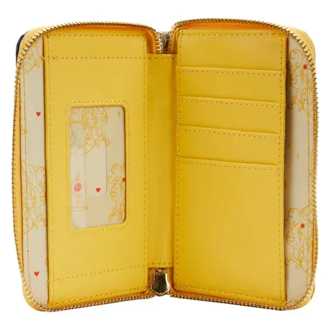 LF Disney Beauty And The Beast Belle Princess Scene ZipAround Wallet