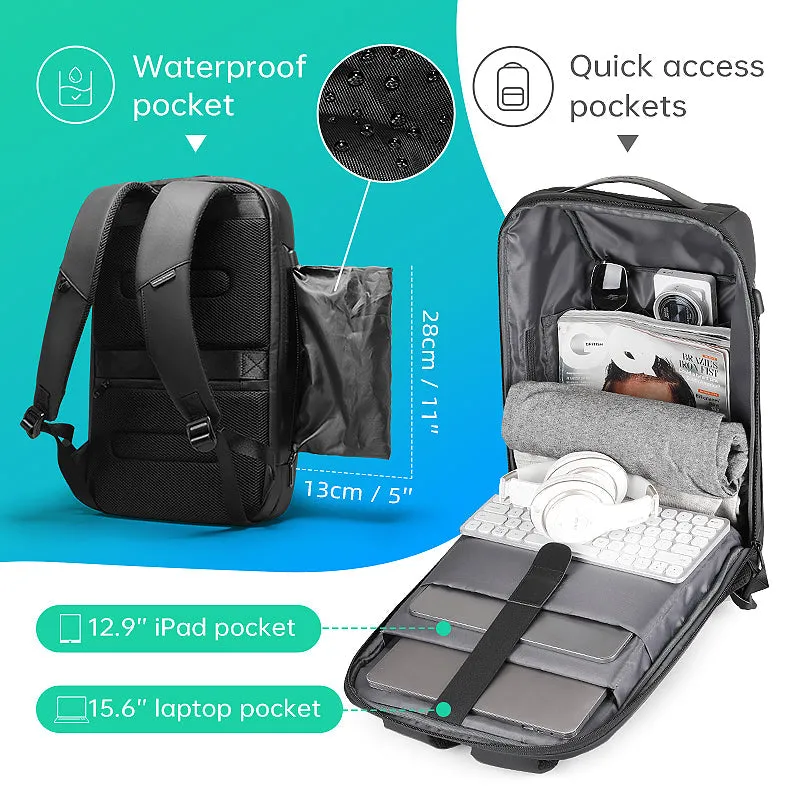 Mark Ryden MR-9116 15.6-inch Laptop Computer Backpack Anti-Theft Password Lock