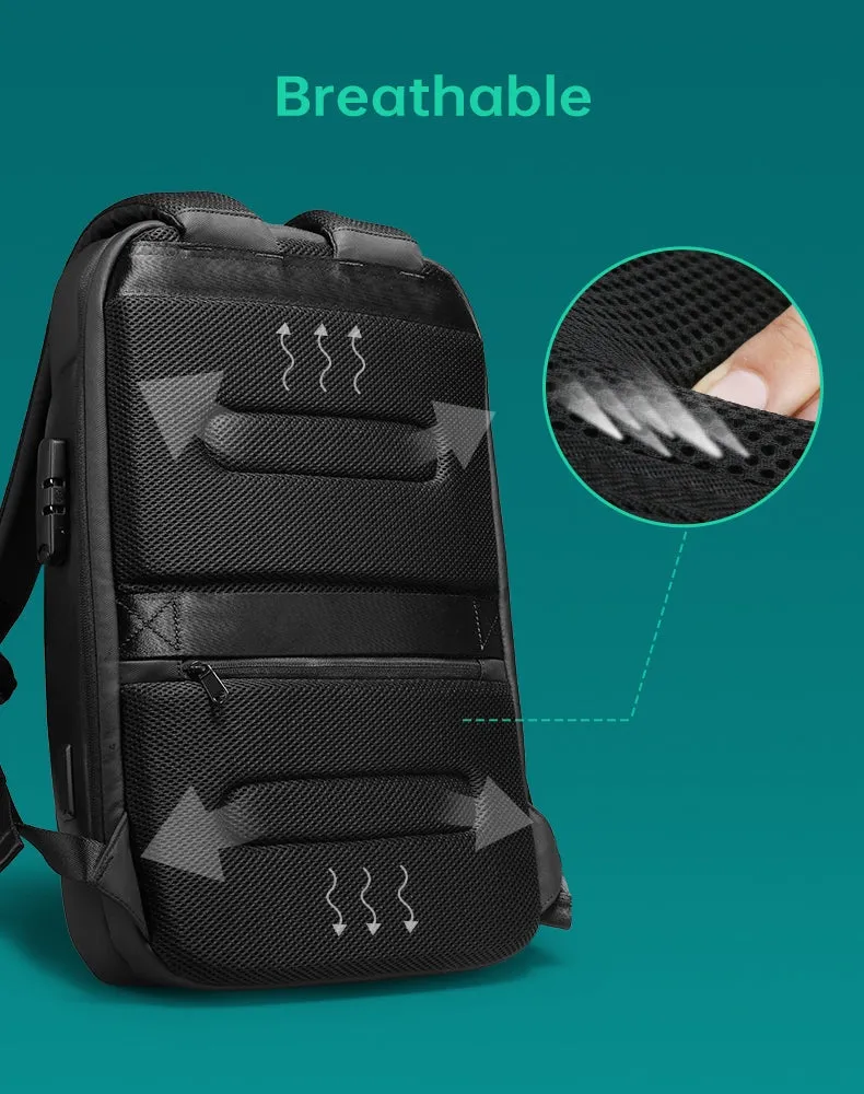 Mark Ryden MR-9116 15.6-inch Laptop Computer Backpack Anti-Theft Password Lock
