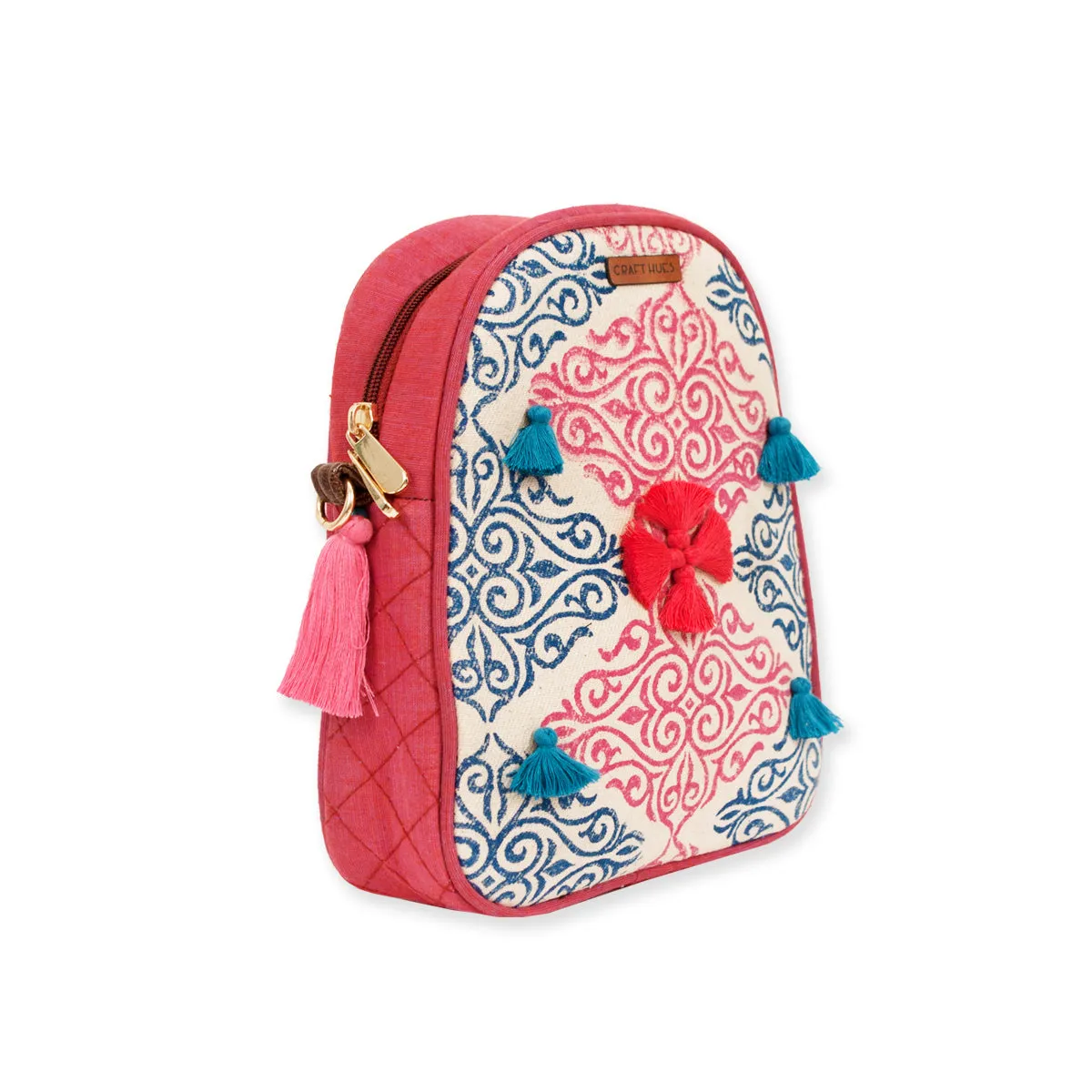Pink Kite Canvas Sling