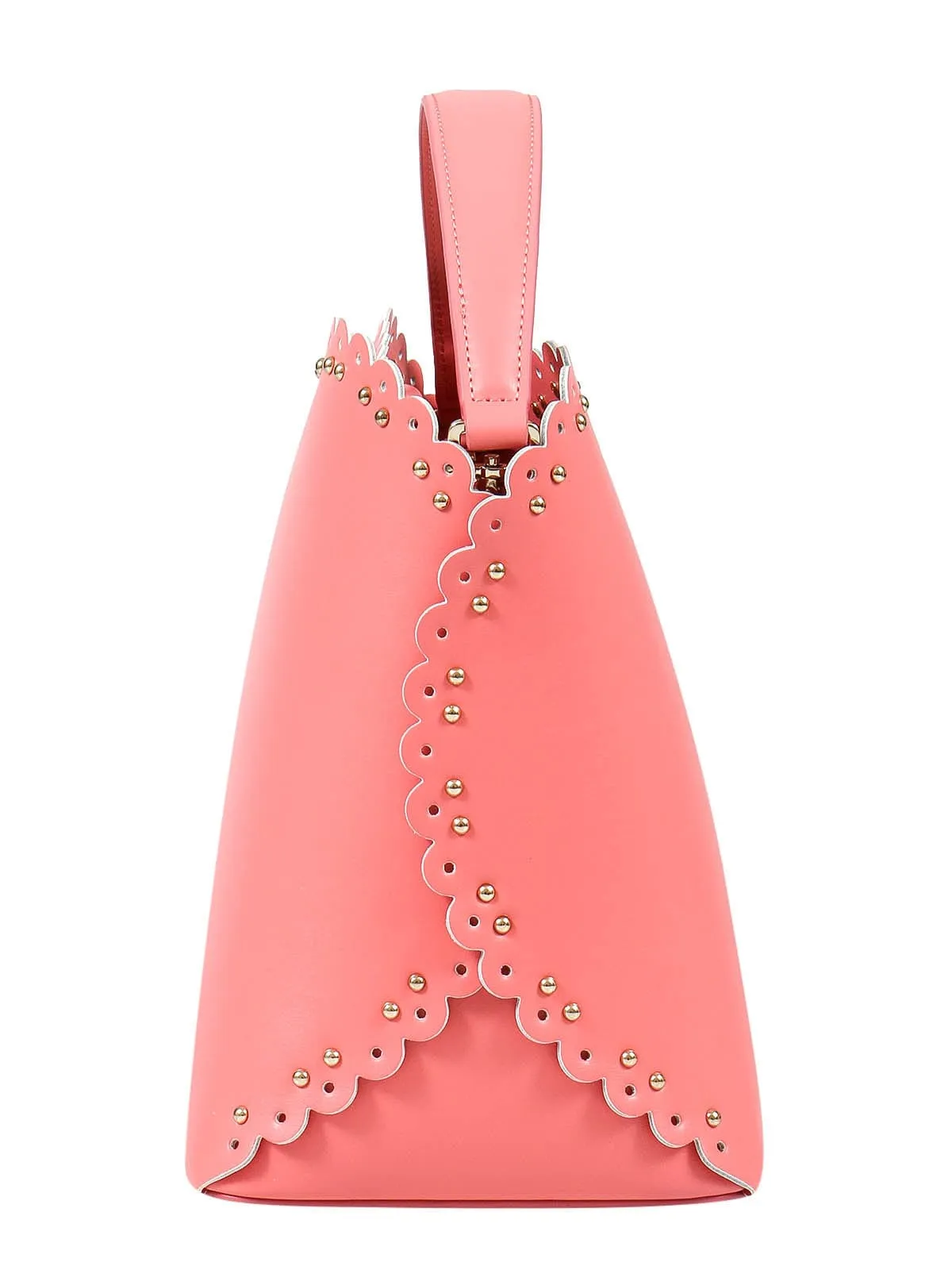 Roberto Cavalli Class GWLPE3 045 Leolace 007 Peach Bucket Bag