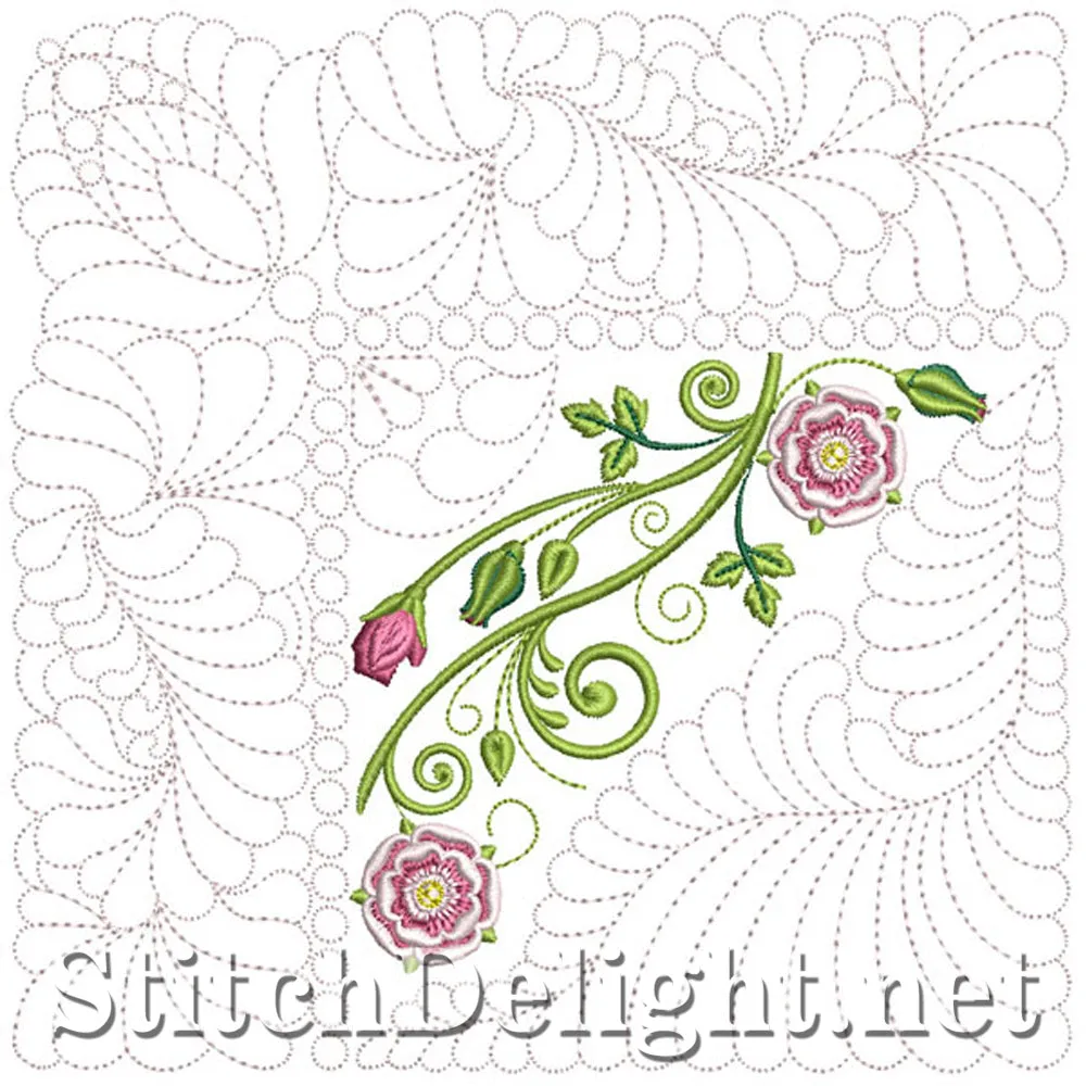 SD1409 Tudor Rose 2