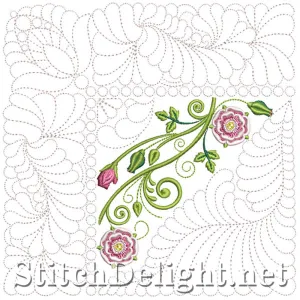 SD1409 Tudor Rose 2