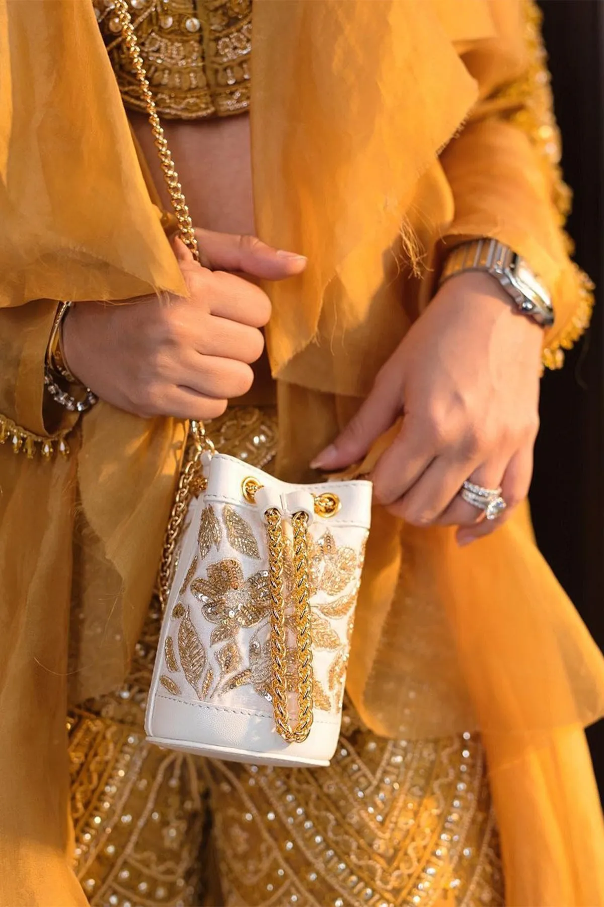 Sharnamli Mehra Adhar with the Holly bag