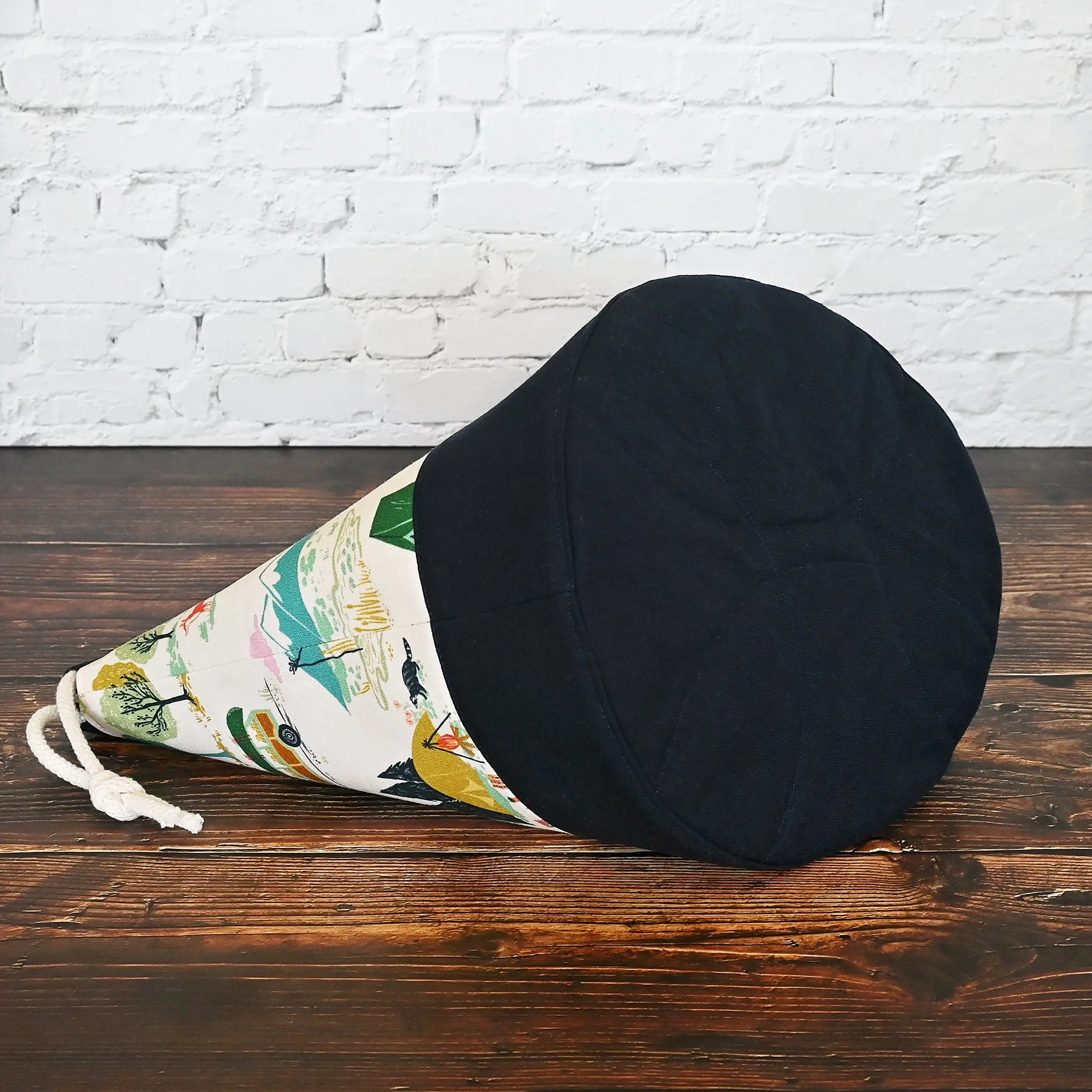 Vintage Camper Themed Bucket Bag