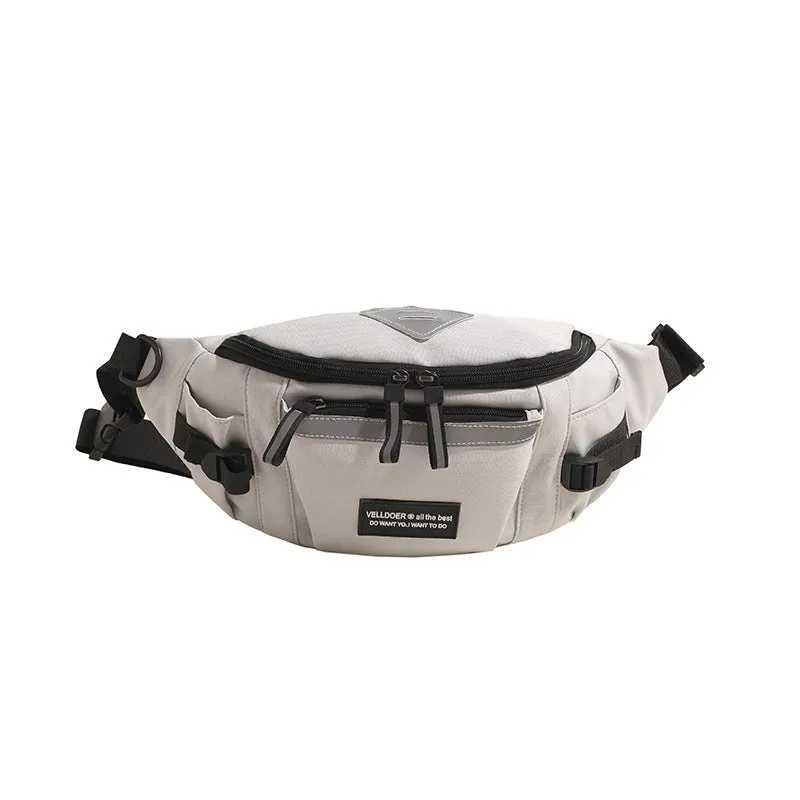 Wholesale Workwear style sports messenger bag large capacity versatile student cycling waist bag